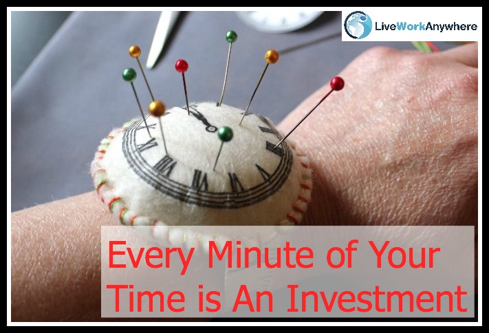 Every Minute of Your Time is An Investment | Live Work Anywhere
