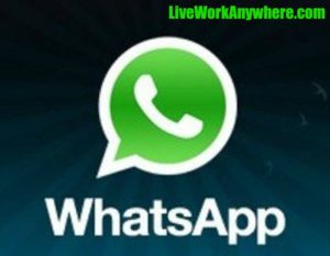 Whatsapp | Top 7 Communications Apps To Use While Traveling | LiveWorkAnywhere.com