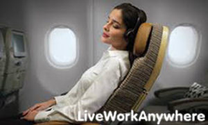 Getting comfortable on a plane - how to live and work anywhere