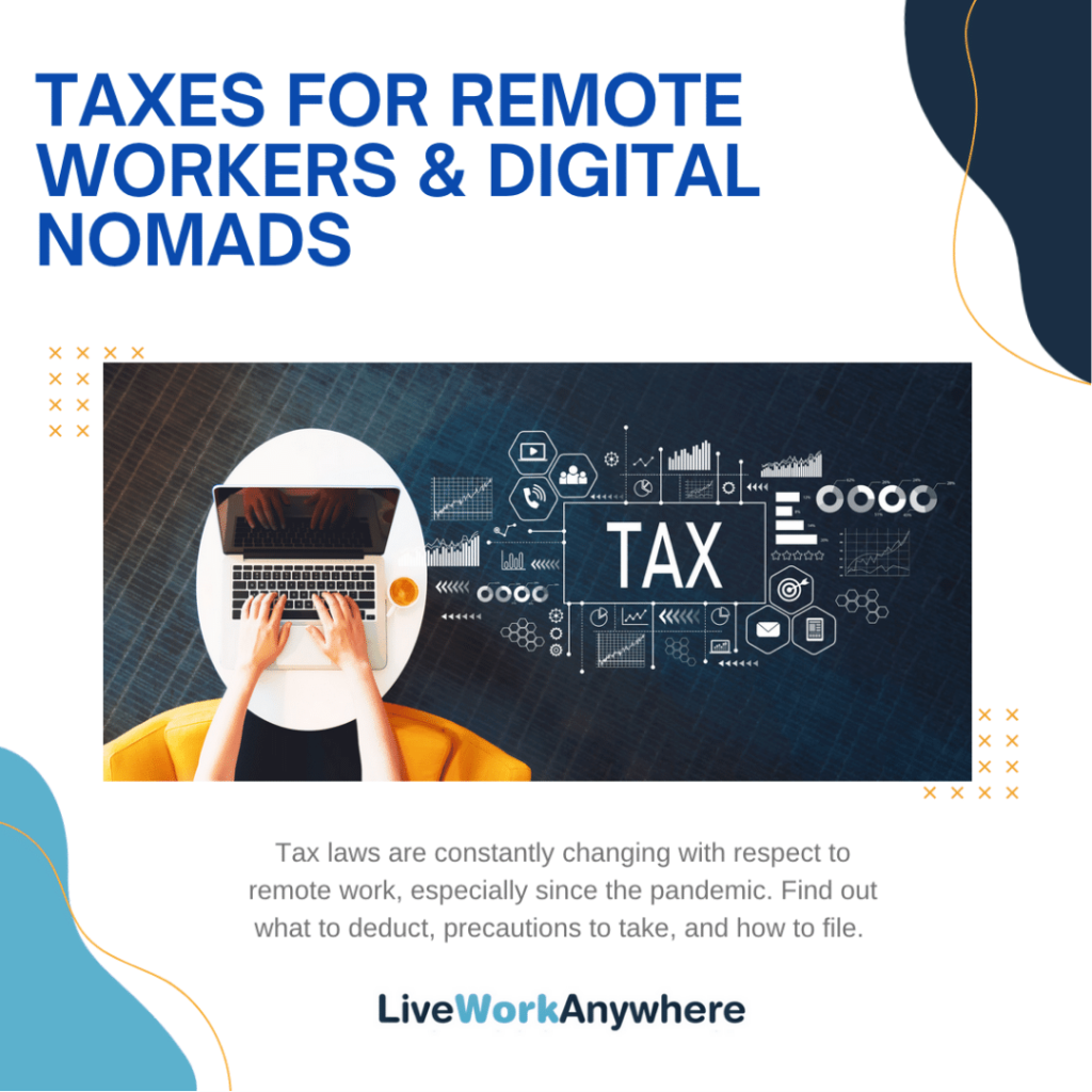 Taxes Remote Workers and Digital Nomads